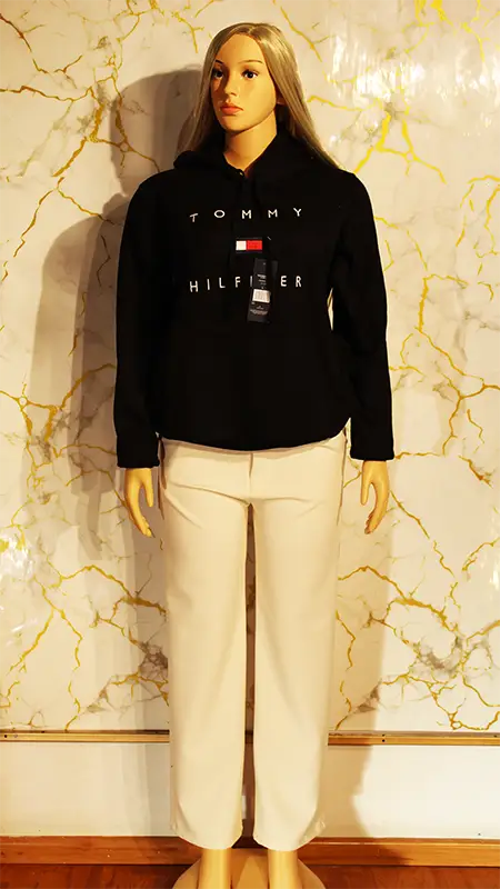 Polerón Icons Crest Negro Tommy Hilfiger A2